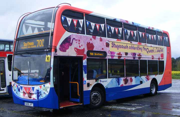 Stagecoach South Jubilee Enviro400 15586